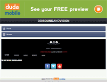 Tablet Screenshot of 360soundandvision.com